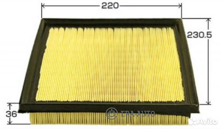 JS asakashi A2701 Фильтр возд.hitachi