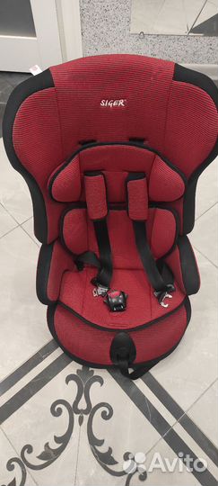 Детское автокресло 9 до 36 кг isofix Siger