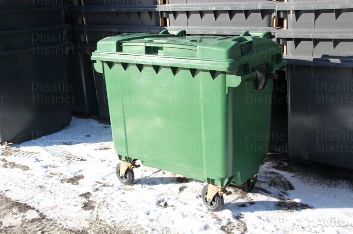 Евроконтейнер для мусора 660л Ч6434