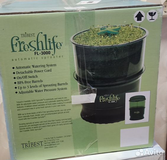 Автоматический проращиватель Tribest Freshlife