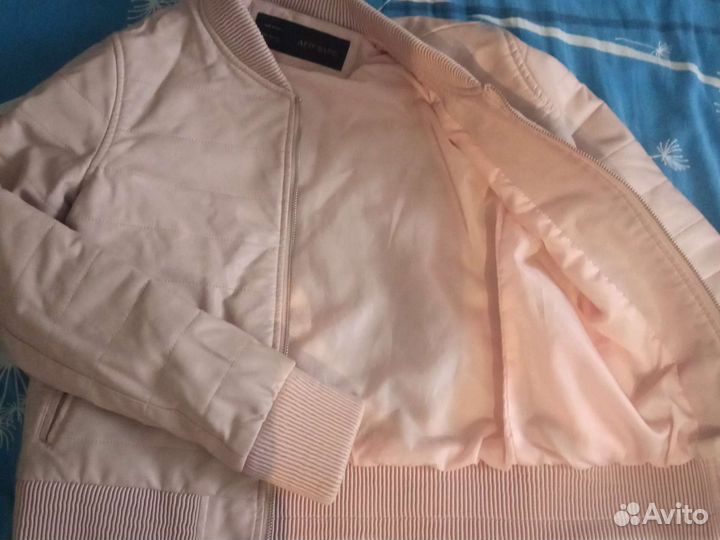 Куртка кожаная женская 46