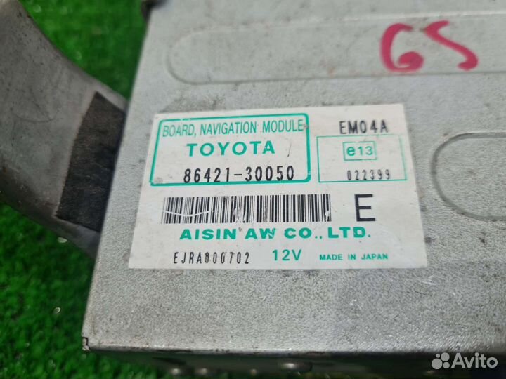 Блок управления навигацией Lexus Gs 300