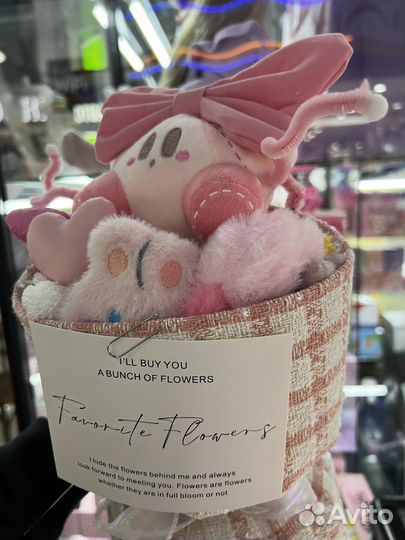 Букеты из мягких игрушек