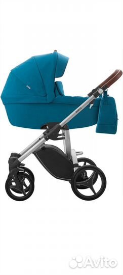 Коляска детская 2 в 1 Bebetto Luca бирюзовый
