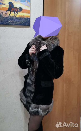 Шуба мутоновая