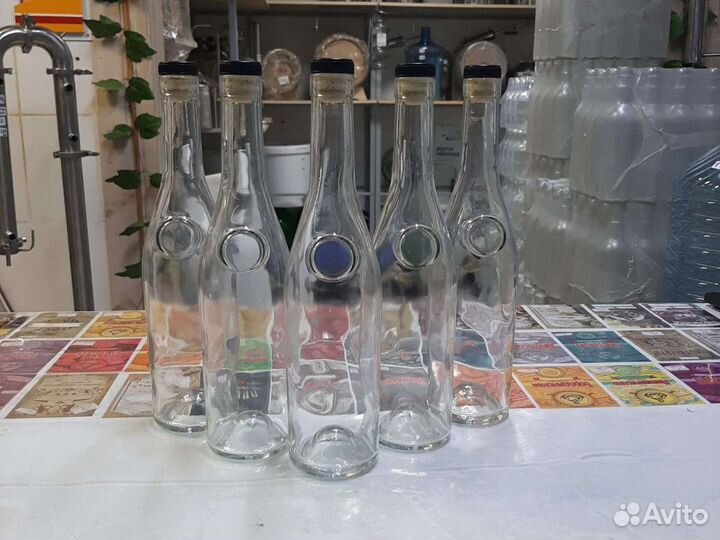 Бутылка 0,5л Медаль с пробкой