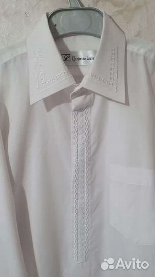 Рубашка белая для мальчика