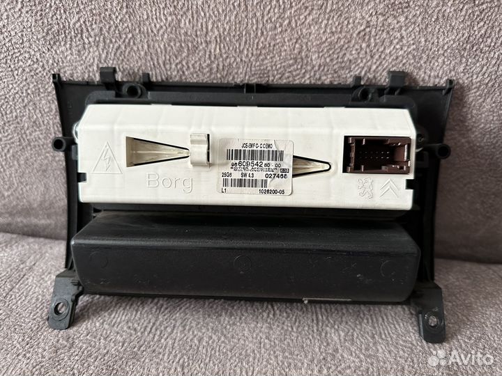 Штатная магнитола peugeot 407