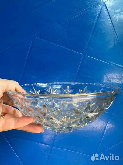 Хрустальное блюдо, салатник