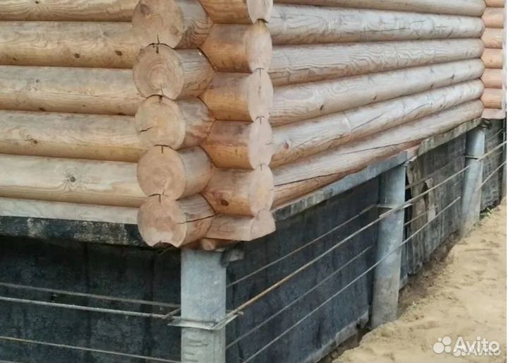 Замена венцов / лаг / пола / подъемов домов