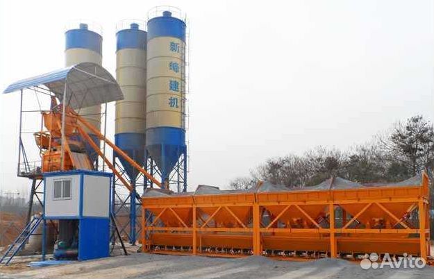 Бетонный завод HZS-75