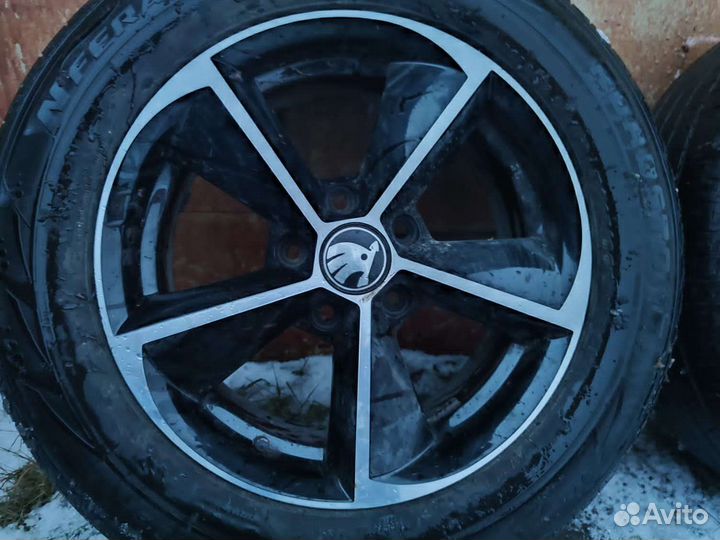 Колёса летние Skoda Yeti R16 vw tiguan