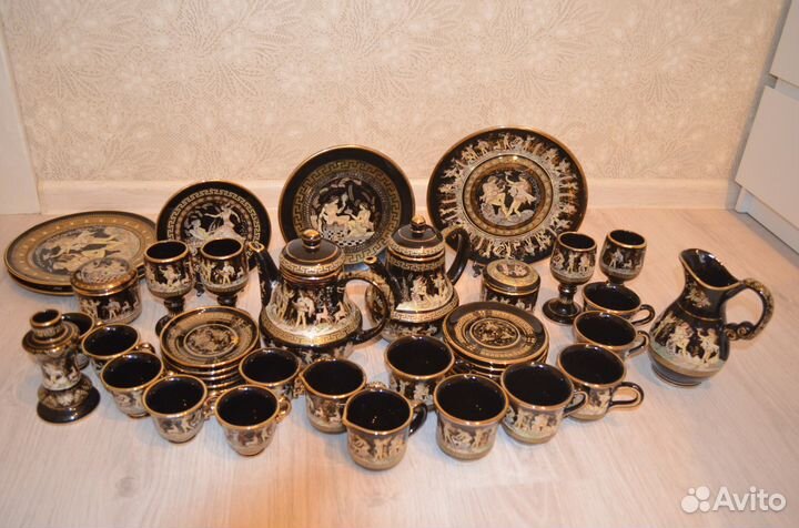 Греческий винтажный фарфор