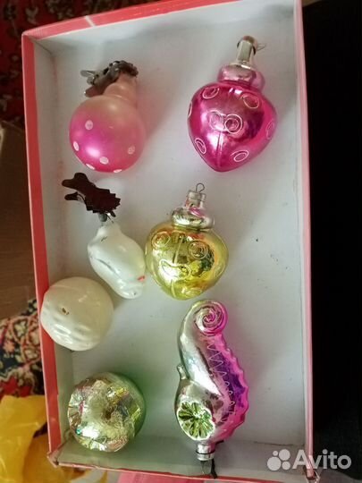 Елочные игрушки СССР