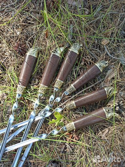 Шампуры с головами зверей