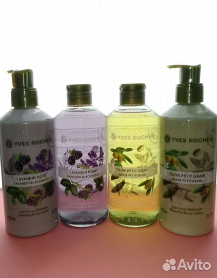 Гель для душа, Василëк Yves Rocher