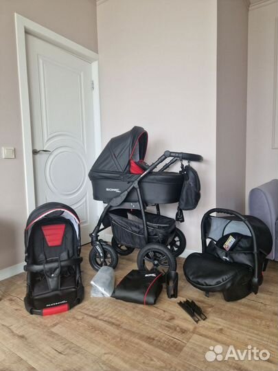 Коляска sonic verdi 3 в 1
