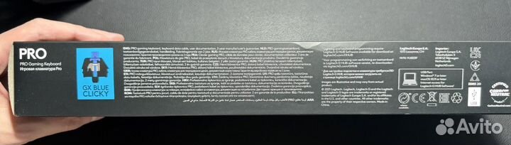 Клавиатура Logitech g pro