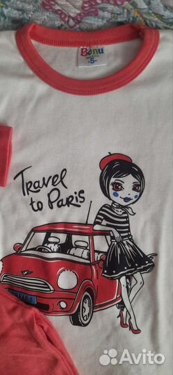 Вещи новые пакетом для девочки 110-116