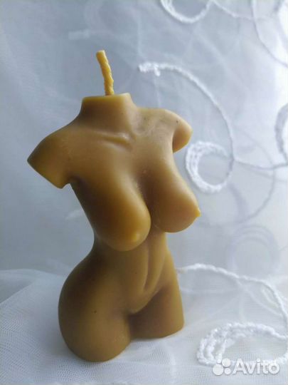 Свеча Тело из натурального пчелинного воска