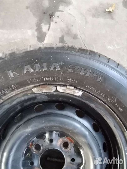 R13 КАМА 240 (НК-240) 175/70, PCD 4x100 DIA 54.1