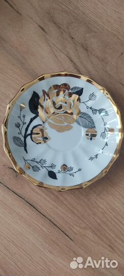 Сервиз чайный Золотая роза Вербилки