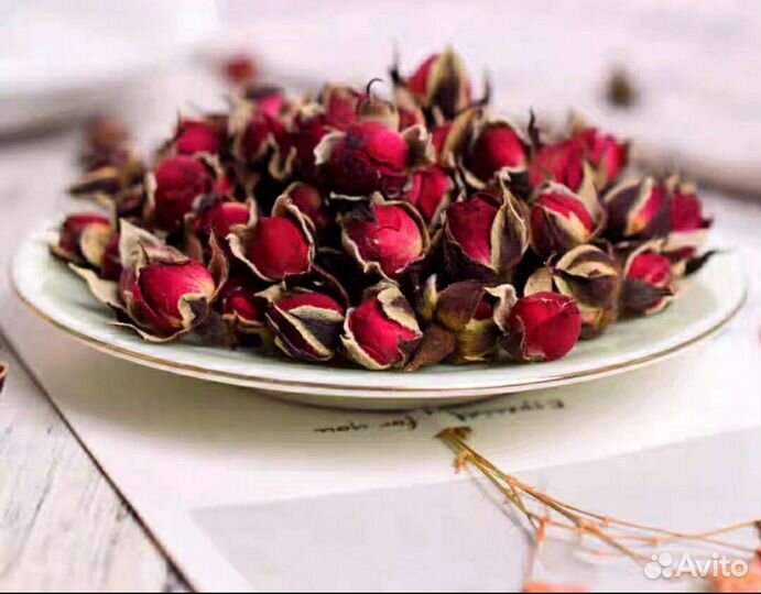 Сушеные розы, чай из роз, китайский чай