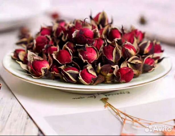 Сушеные розы, чай из роз, китайский чай