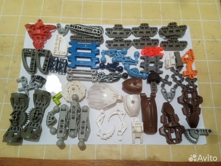 Lego детали (technic и Bionicle)
