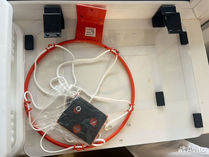 Детское баскетбольное кольцо и мяч