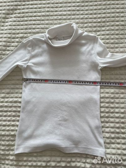 Водолазка 7 лет белая