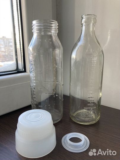 Бутылочки для кормления стекло СССР