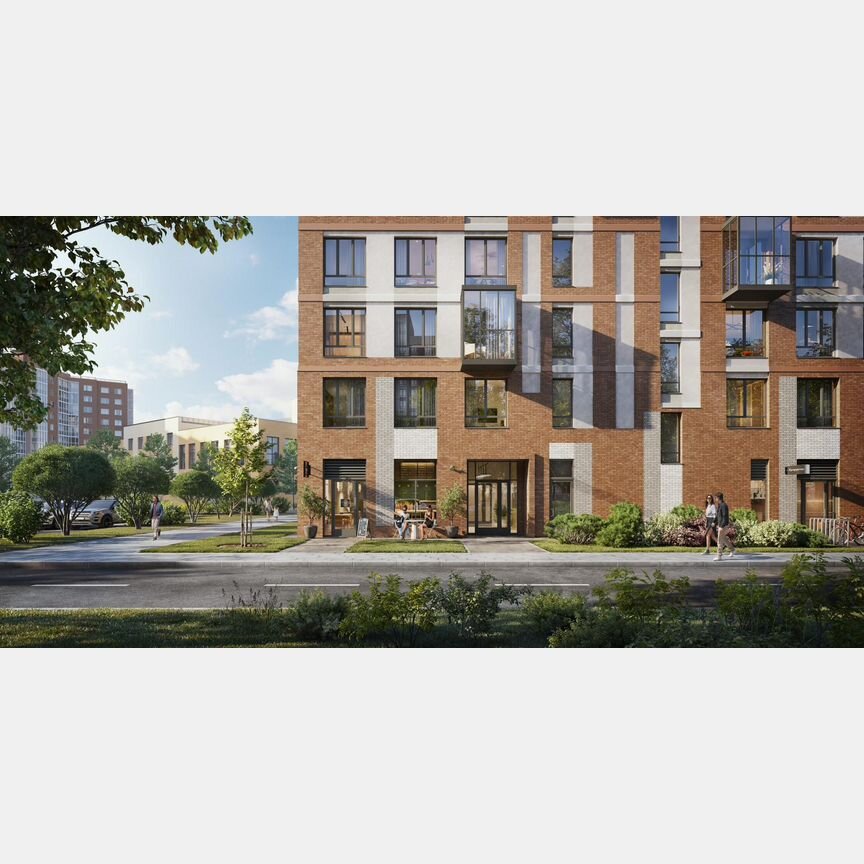 3-к. квартира, 77,4 м², 12/23 эт.