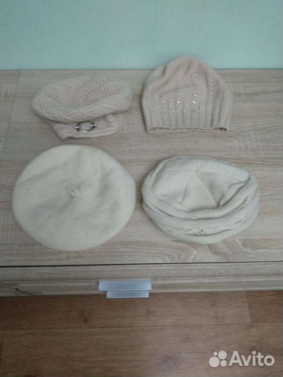 Береты, шапки