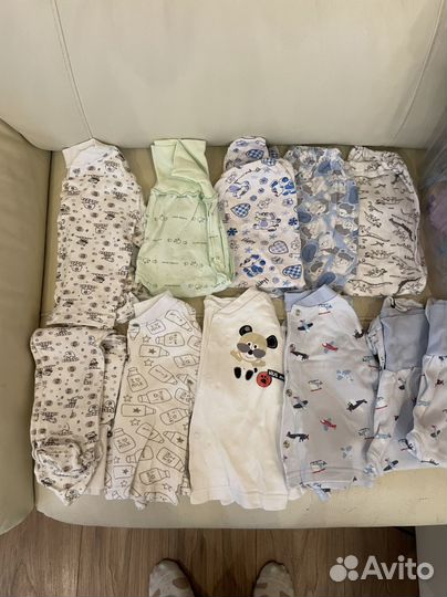 Детские вещи пакетом на мальчика 62 размер