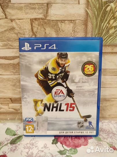 Диск NHL 15 для ps4
