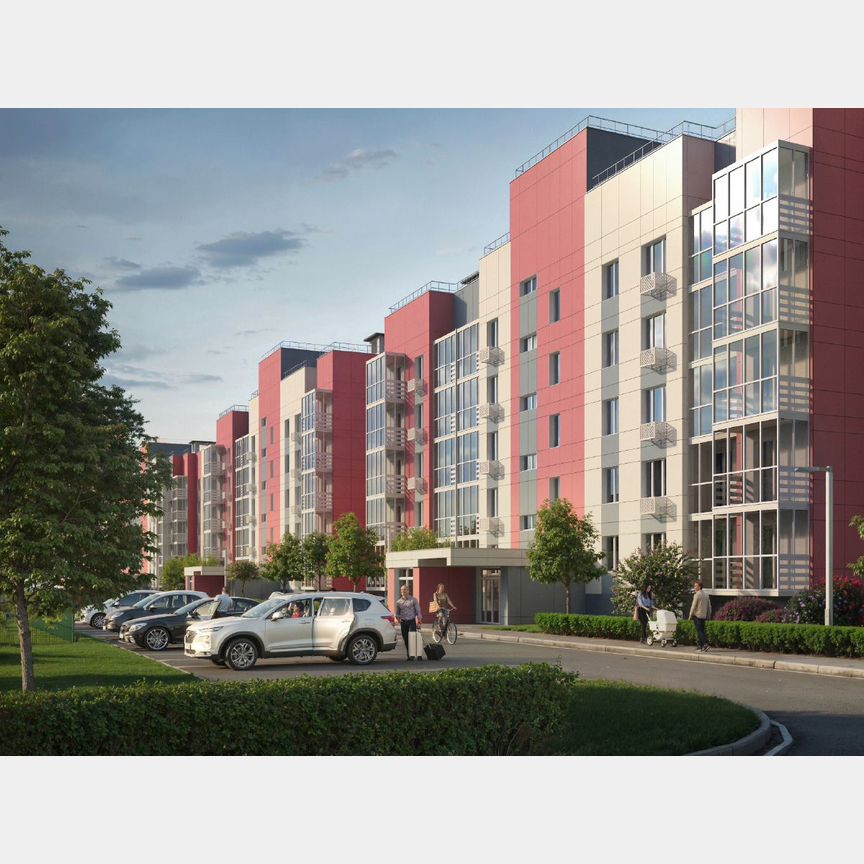 1-к. квартира, 35,7 м², 3/5 эт.