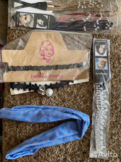 Расчески/пинцеты/спонжи/бигуди/нитки