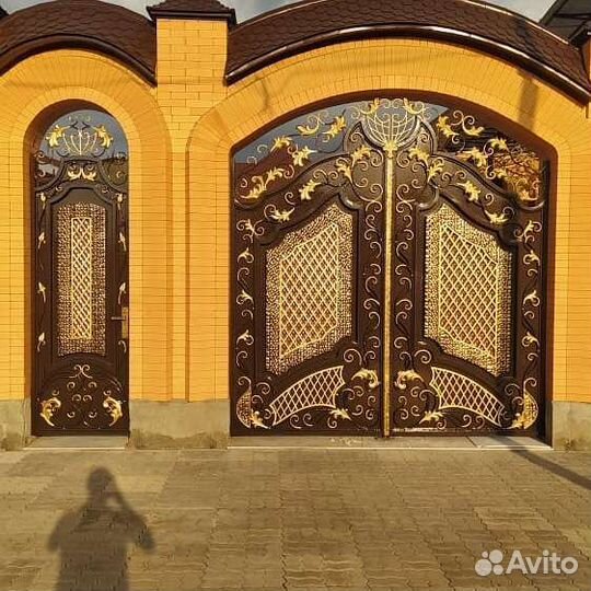 Ворота металлические