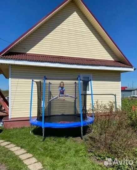 Батут с сеткой