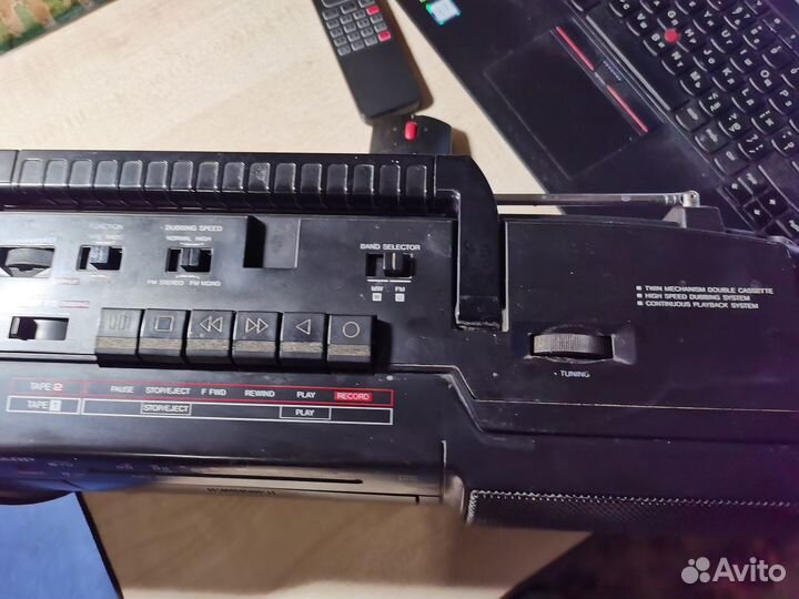 Кассетная магнитола sharp WQ-T202