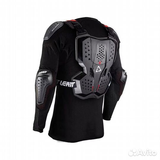 Leatt 3.5 Jr Body Protector Black Red Черный