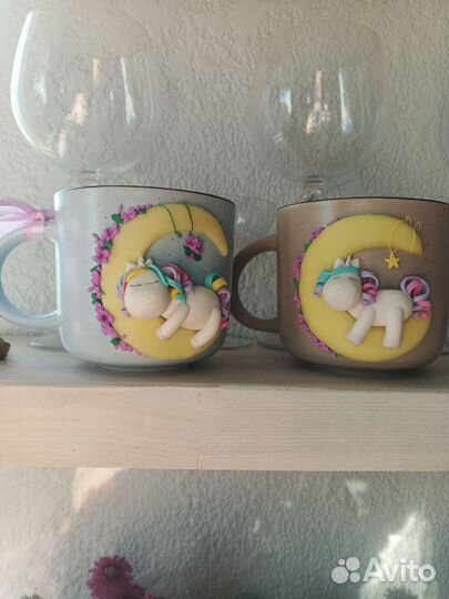 Чашка с декором
