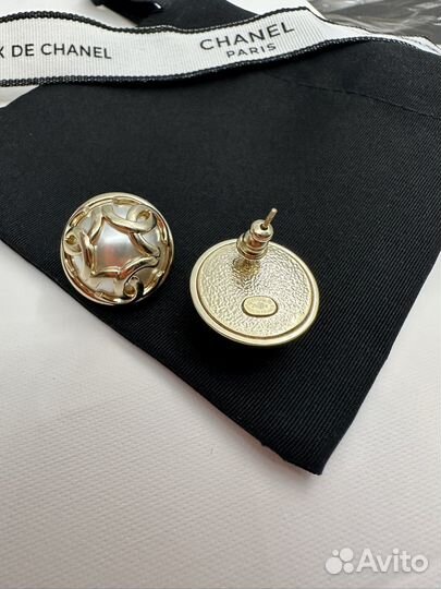 Серьги chanel
