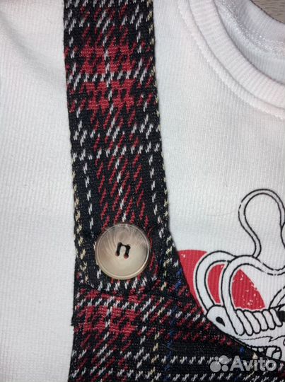 Топик с драконом в японском стиле, сарафан