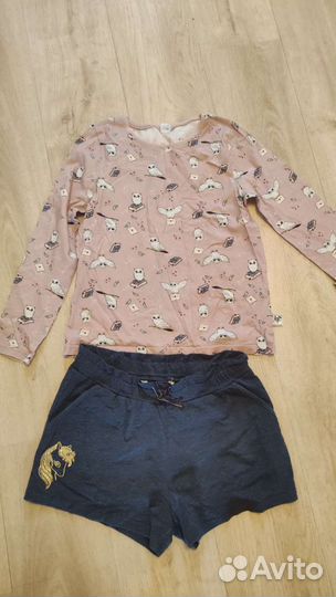 Вещи пакетом на девочку 128-134