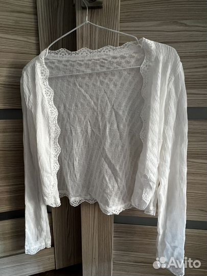 Накидка женская белая