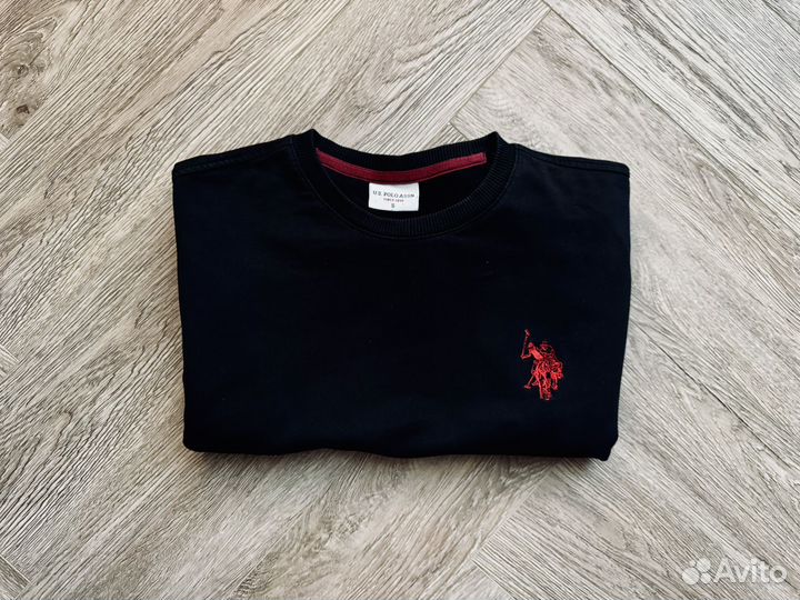 Свитшот US Polo Assn черный, S