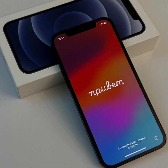 iPhone 12, 64 ГБ, SIM + eSIM