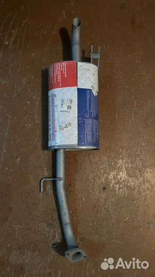 Глушитель kia cerato 2